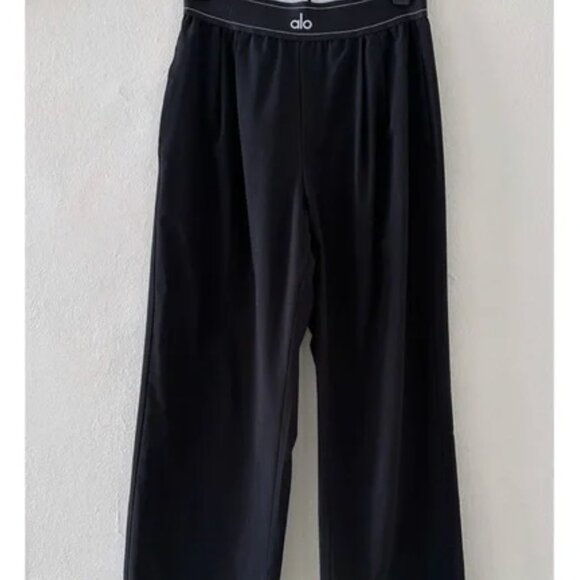 ALO Yoga Suit Up Trouser / Black / Small / NEW - Picture 4 of 5